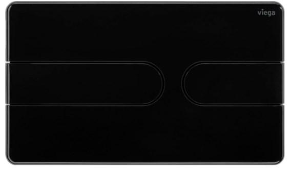 Клавіша змиву Viega PREVISTA Visign for Style 23 насичено чорна глянець (773175)