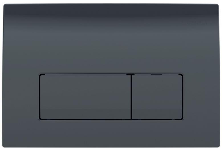 Клавіша змиву Geberit DELTA 50 чорний глянець (115.119.DW.1)