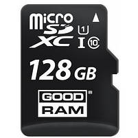 Карта пам'яті 128GB GoodRAM microSDXC (UHS-I) C10 (M1AA-1280R12) + adapter SD, фото 3