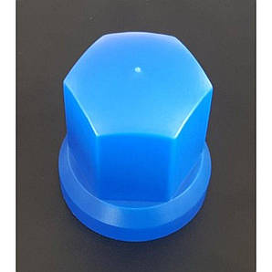 Ковпачок пластиковий на гайку 33 мм синій високий, 5 грн. від 100 штук. 11477