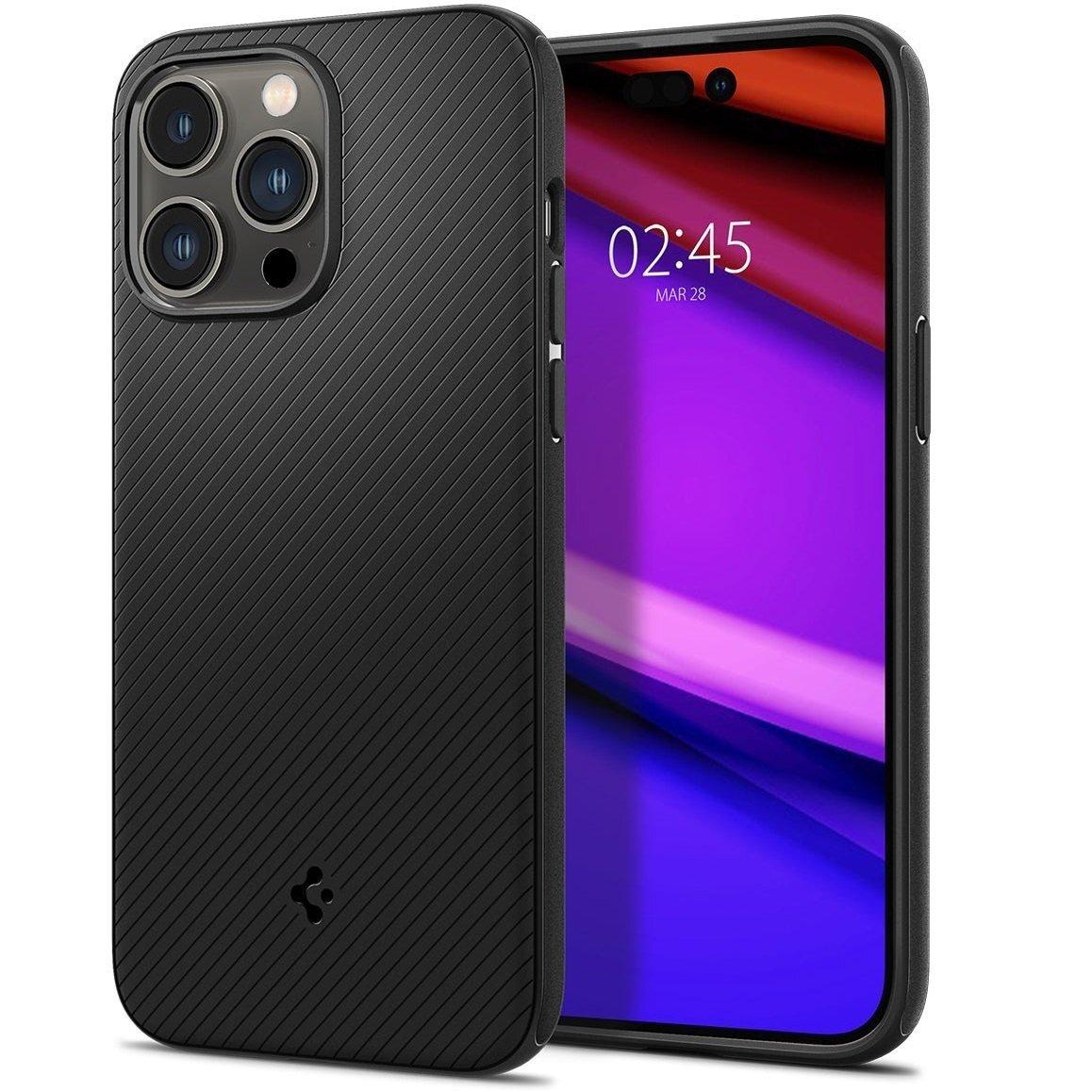 Накладка Spigen для Apple iPhone 14 Pro Mag Armor MagFit Matte Black (ACS04989), фото 1