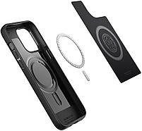 Накладка Spigen для Apple iPhone 14 Pro Mag Armor MagFit Matte Black (ACS04989), фото 8