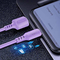 Кабель Colorway USB - Apple Lightning 2.4а 1м Violet (CW-CBUL044-PU), фото 5