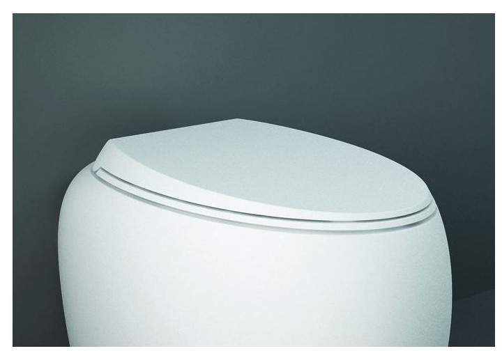 Кришка для унітаза RAK Ceramics CLOUD Soft Close біла матова (CLOSC3901500)