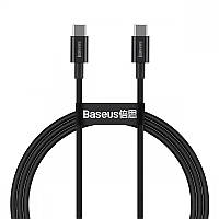 Кабель Baseus Superior Series Fast Charging Type C to Type C PD 100W 1m Cable Black (CATYS-B01)
