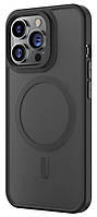 Накладка Blueo Frosted Anti-Drop Case для iPhone 14 Pro with MagSafe Black (BK5777-14P)