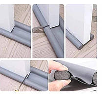 Ущільнювач під двері Майстер сірий 25 мм х 0.96 м (А0051964), фото 2