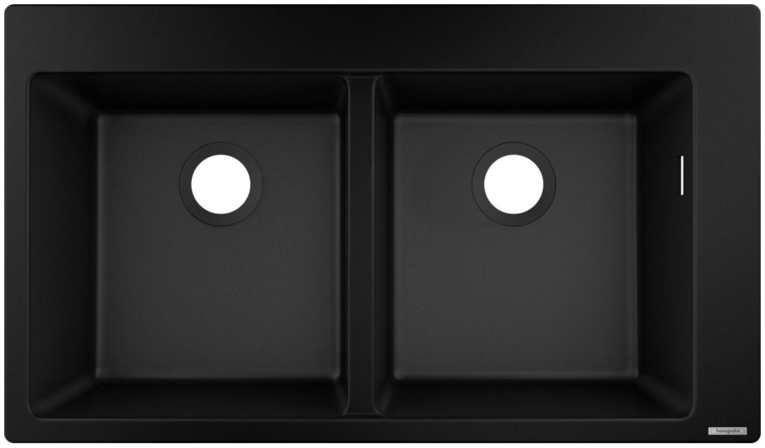 Кухонна мийка Hansgrohe S510-F770 чорний графіт (43316170)