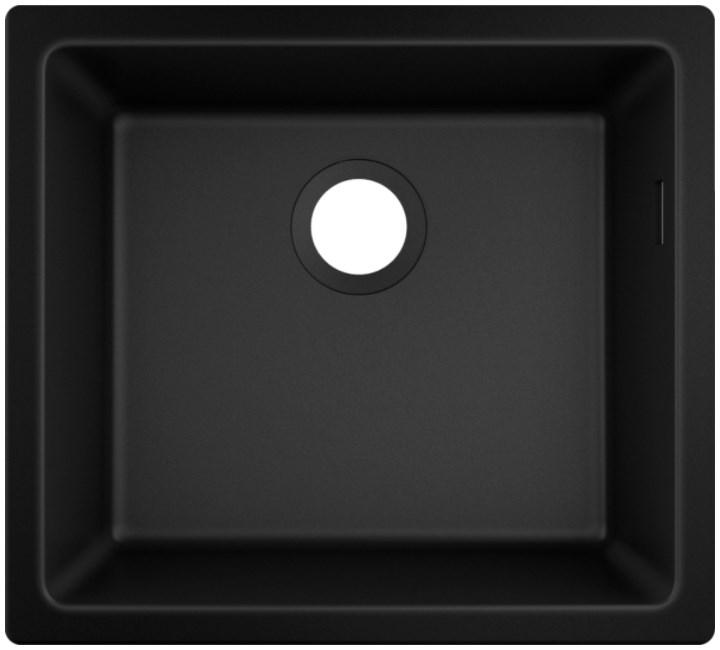 Кухонна мийка Hansgrohe S510-U450 чорний графіт (43431170)