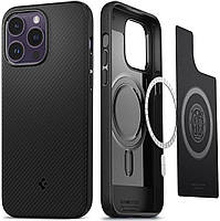 Накладка Spigen для Apple iPhone 14 Pro Max Mag Armor MagFit Matte Black (ACS04844), фото 2