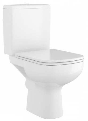 Унітаз-компакт Cersanit Colour Clean On з бачком і кришкою Soft-Close (K103-028)