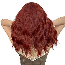 Перука бордо Butterfly, натуральне синтетичне волосся, фото 2