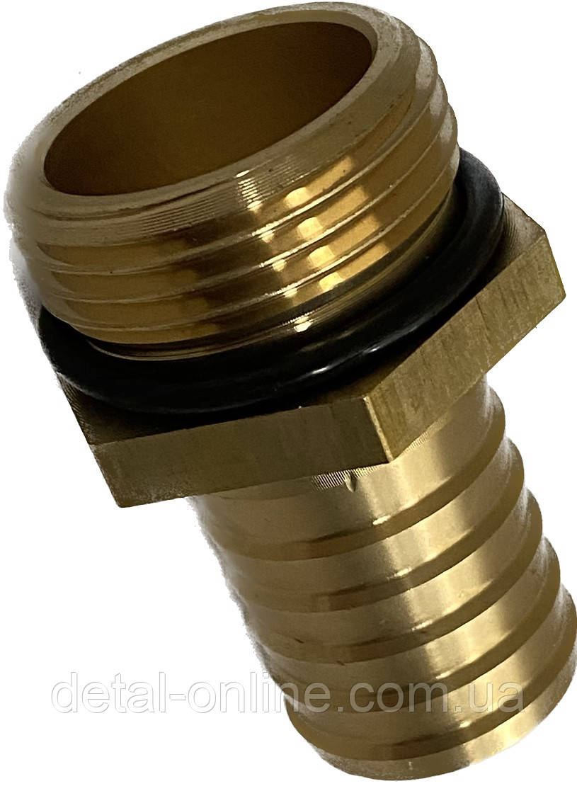 Штуцер під рукав 25мм, різьблення BSP 1"