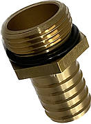 Штуцер під рукав 25мм, різьблення BSP 1"