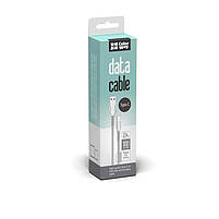 Кабель Colorway USB - Type-C (line-drawing) 2.4А 1м білий (CW-CBUC029-WH), фото 4