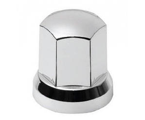 Ковпачок пластиковий на гайку високий 33 мм нікель, 32 грн.