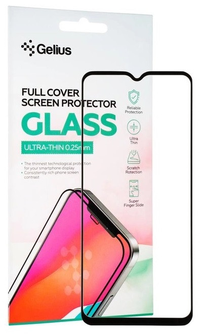 Захисне скло Gelius Full Cover Ultra-Thin 0.25mm for Samsung M236 (M23) Black