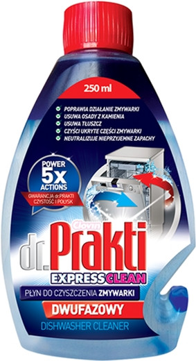 Очищувач д/посудомийних машин Dr.Prakti ExpressClean 250 мл, фото 1