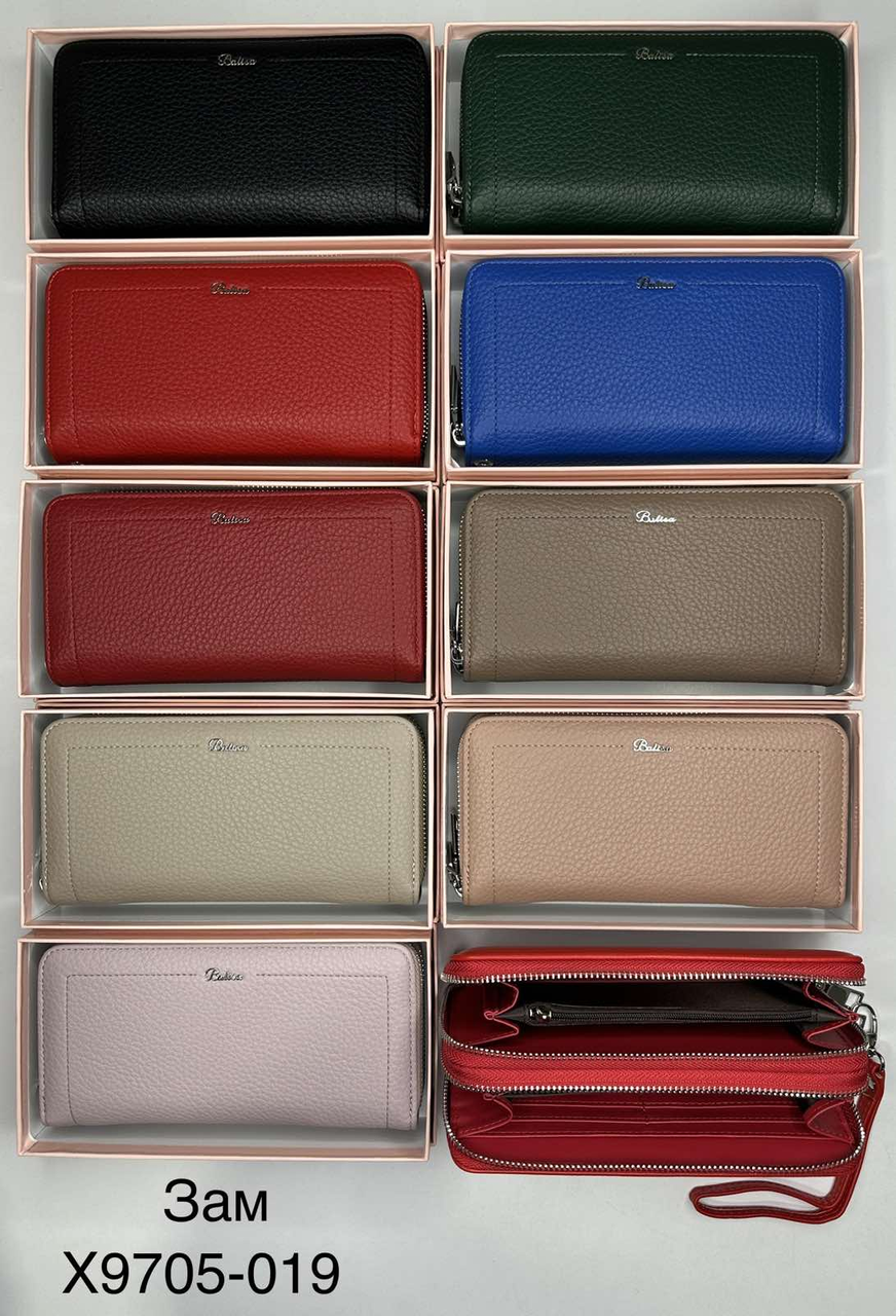 Жіночий гаманець з екошкіри на змійці Balisa (гуртом/роздріб)