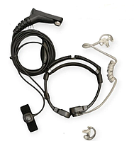 Гарнитура с ларингофоном премиум качества (горловым микрофоном) для Motorola DP4400, 4401, 4800, 4801, 4600