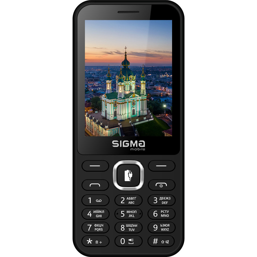 Мобільний телефон Sigma mobile X-style 31 Power Type-C Dual Sim Black, фото 1