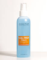 ТМ Jerden Proff Nail Prep 3 in 1 Средство 3 в 1 для подготовки ногтя 200 мл