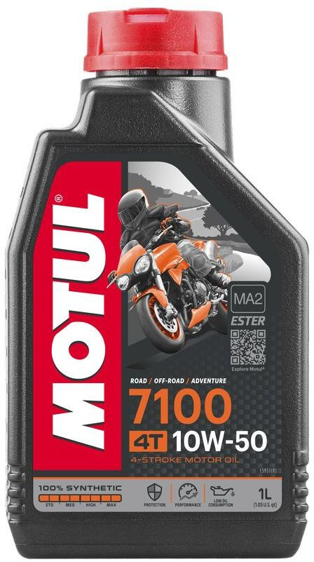 Олива моторна Motul 7100 4T SAE синтетична 10W-50 1л