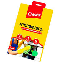 Серветки для прибирання Chisto Мікрофібра для меблів та техніки 1 шт. (4820164151051)