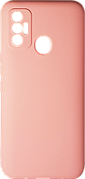 Силікон Tecno Spark 7 pink Silicone Case