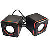 Колонки 2.0 JEDEL JD-CK4 USB + 3.5mm, 2x3W, 90Hz- 20KHz, з регулятором гучності, Black, BOX, фото 8