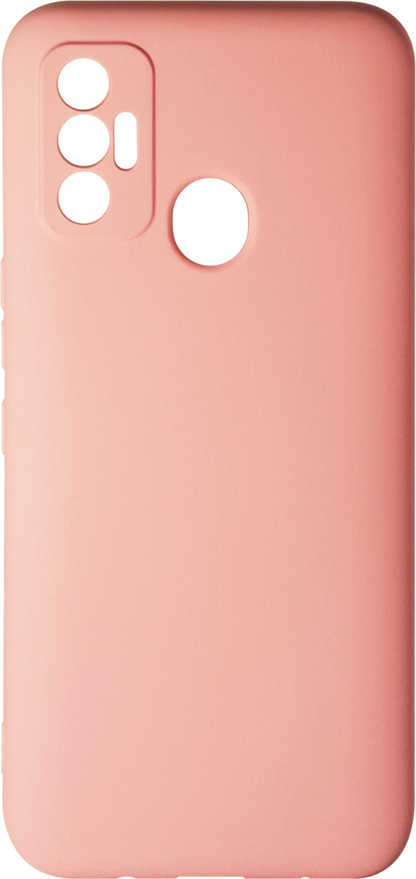 Силікон Tecno Spark 7 pink Silicone Case