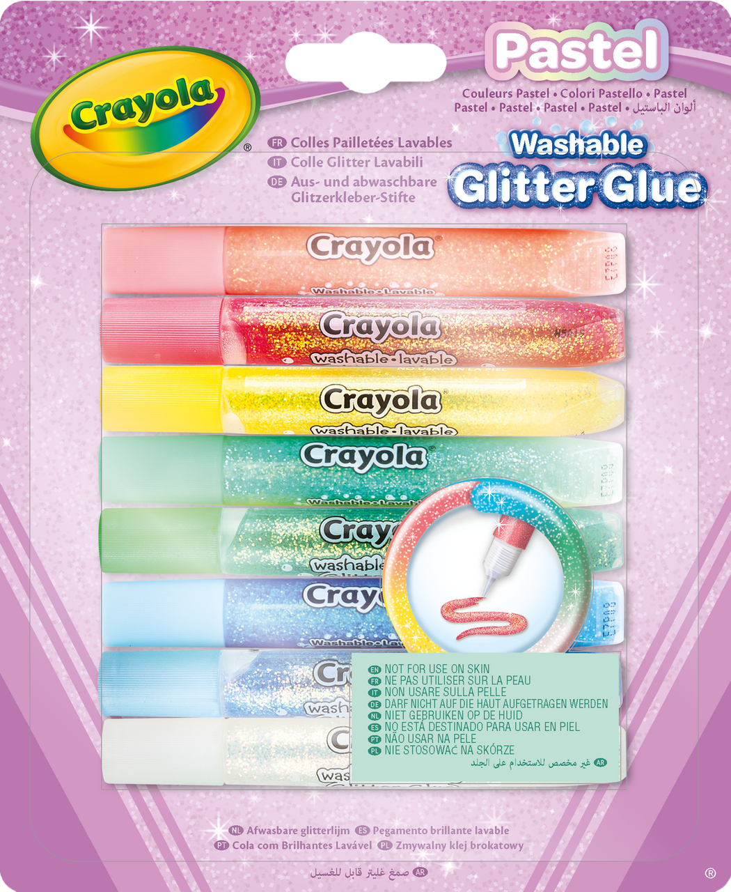 Маркер 3д липкий Crayola Washable