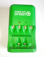 Зарядное устройство ULTRALAST GREEN Ni-Zn 1.6V 4 х AA/ 2 Х AAA