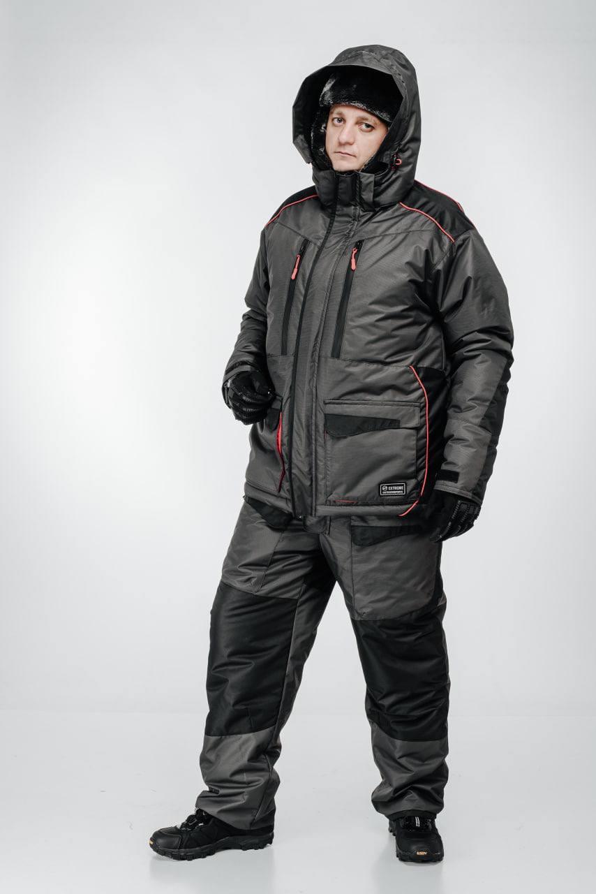 Костюм зимовий -30°C (напівкомбінезон та куртка) Ultimatum Extreme Red Line, розмір 44 46 48 50 52 54 56 58
