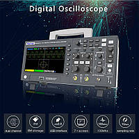 Цифровой осциллограф Hantek DSO2C10 2C15 2D10 2D15, 2 канала, 100 МГц/150 МГц, USB-осциллограф