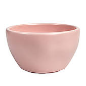 Піала (миска) керамічна "Soup plate" 500 мл REC-CR рожевий