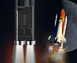 Ліхтар брелок акумуляторний boruit v3 900 lm Флуоресцентний корпус, фото 7