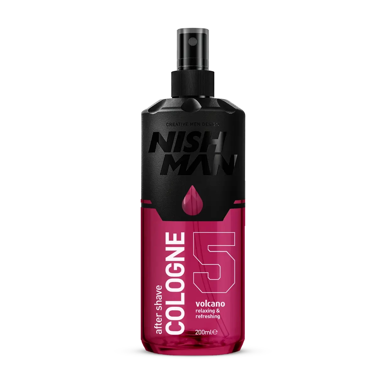 Одеколон після гоління Nishman №5 Volcano After Shave Cologne 200мл