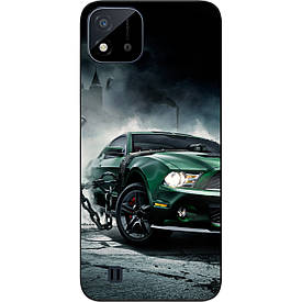Бампер силіконовий Case для Realme C11 2021 з малюнком Мустанг