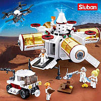 Детский конструктор космическая станция Sluban M38-B0739 642 детали