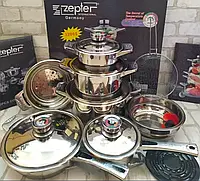 Набор кухоннойц посуды Zepter 18 предметов Наборы кухонной посуды для приготовления пищи rdk