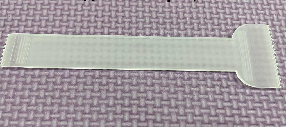 Шпатель-скребок двосторонній для воску.