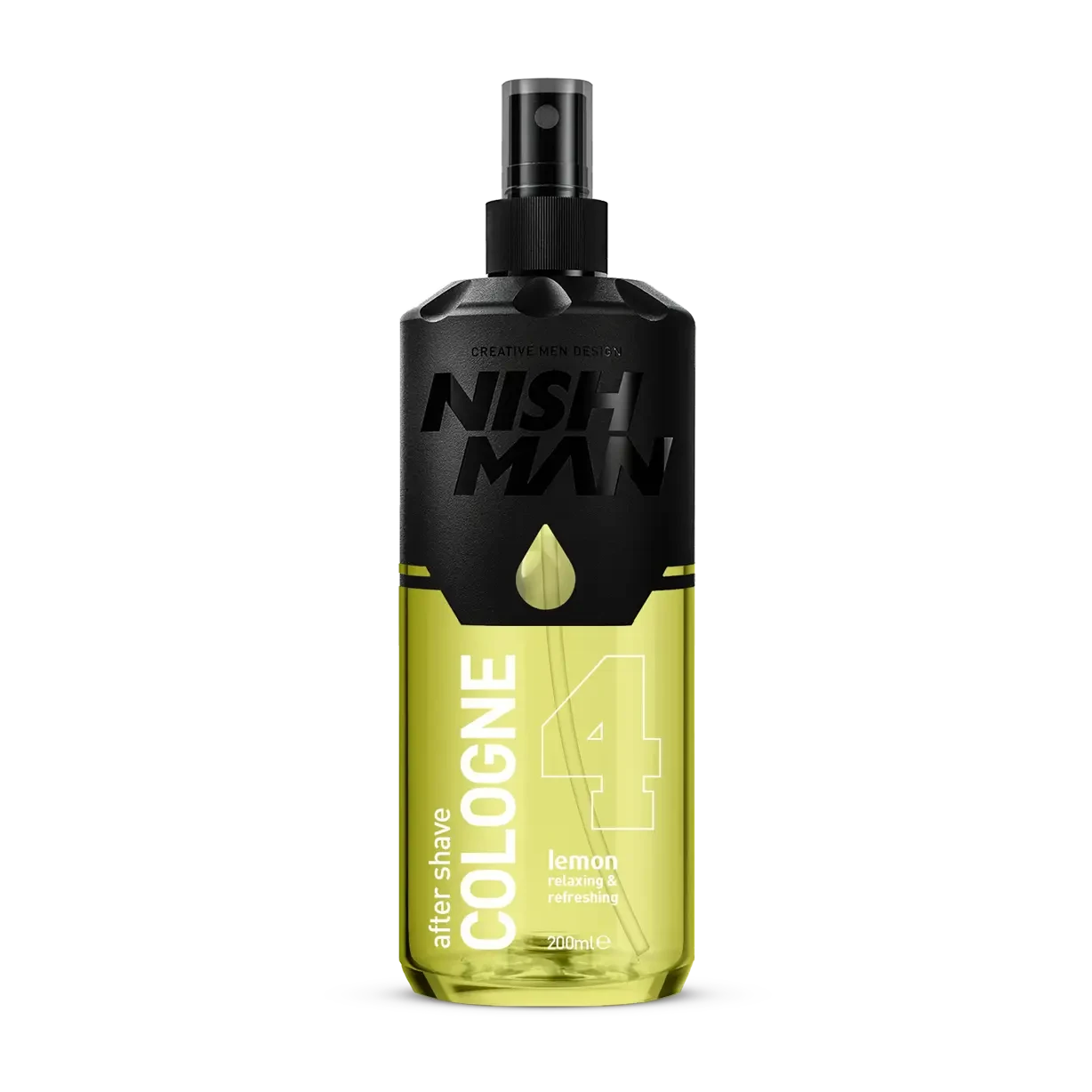 Одеколон після гоління Nishman №4 Lemon After Shave Cologne 200мл