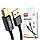 Кабель для принтера XO GB010A/USB-A to USB-B Чорний, фото 3