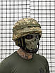 Кавер чохол для каски шолома піксель ЗСУ на затягуванні маскувальний чохол на шолом для військових піксель, фото 5