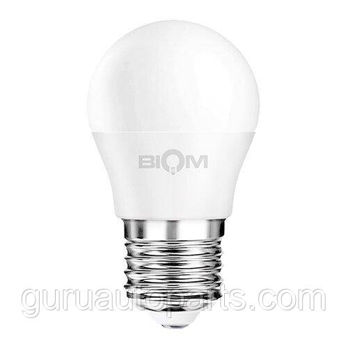 Світлодіодна лампа Biom BT-584 G45 9W E27 4500К матова, фото 1