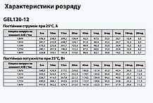 Батарея акумуляторна GEL120-12 ”ARUNA”, фото 6