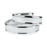 Декоративна стрічка DS-R330-02-2S к світильнику DEL-R-20-24-4 DIY ( 2 смужки срібро)