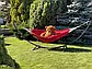 Монотонний підвісний гамак WISH червоний двомісний XXL 200х150 WCG Shopik, фото 5