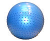 Розпродаж - М'яч для фітнесу PowerPlay 4003 65см Синій + насос, фото 2